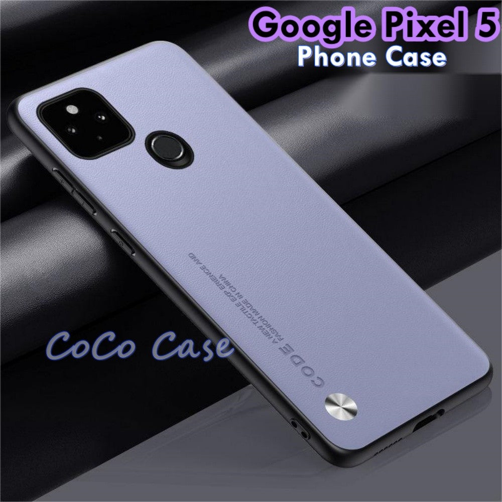 For Google Pixel 5 Cover Silicone Professional Full Case Classic Simple Solid Color Phone Case Cover sweatproof