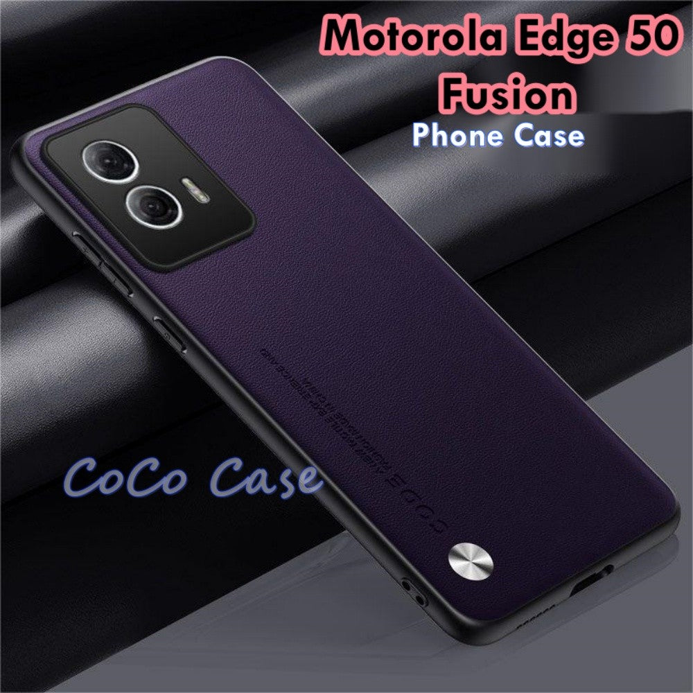 For Motorola Edge 50 Fusion Cover Silicone Professional Full Case Classic Simple Solid Color Phone Case Cover sweatproof