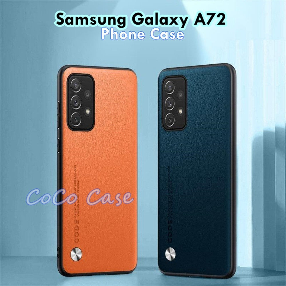 For Samsung Galaxy A72 Cover Silicone Professional Full Case Classic Simple Solid Color Phone Case Cover sweatproof