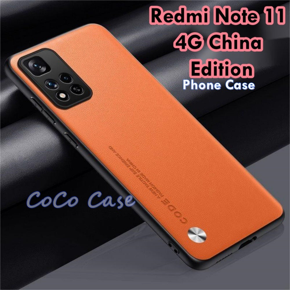 For Redmi Note 11 4G China Edition Cover Silicone Professional Full Case Classic Simple Solid Color Phone Case Cover sweatproof