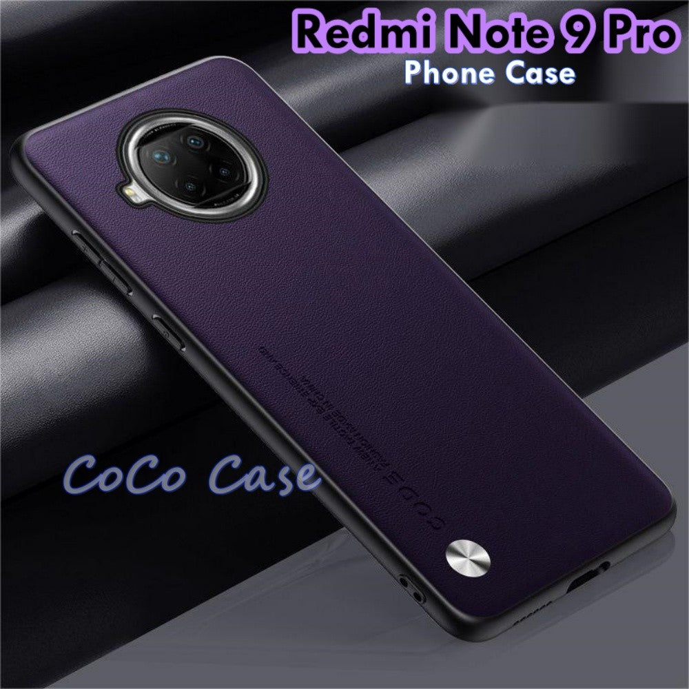 For Redmi Note 9 Pro Cover Silicone Professional Full Case Classic Simple Solid Color Phone Case Cover sweatproof