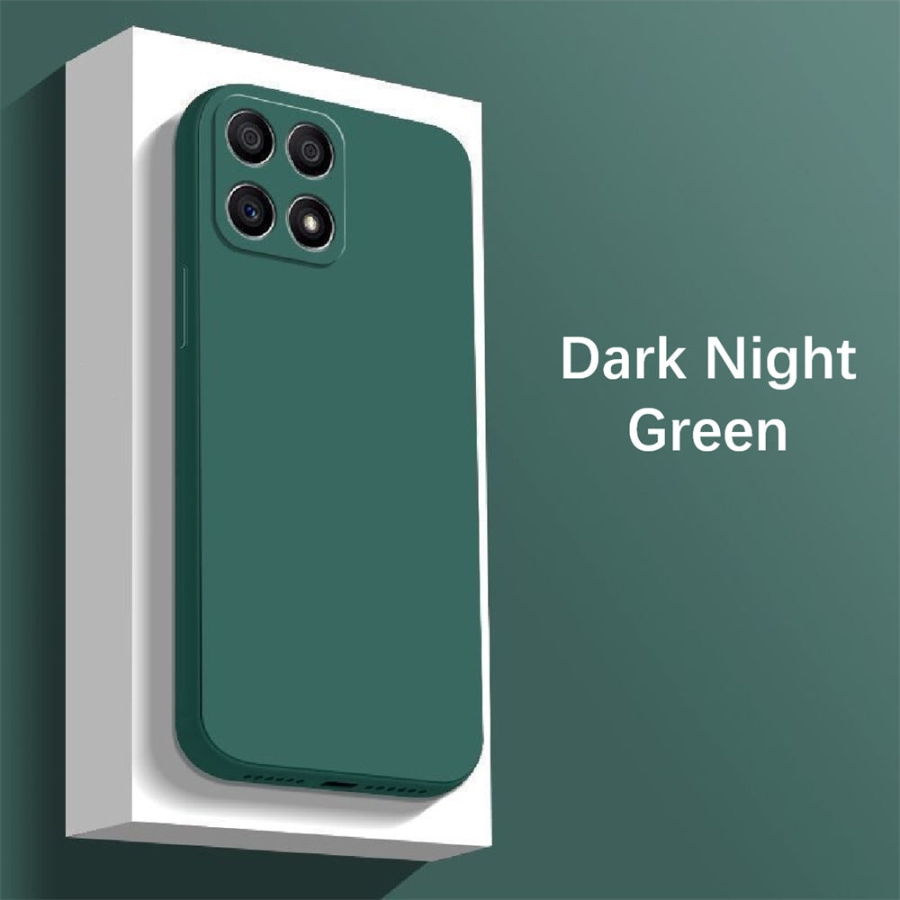 For Honor X30i Cover Drop and wear resistant Silicone Full Case Classic Simple Solid Color Phone Case Cover