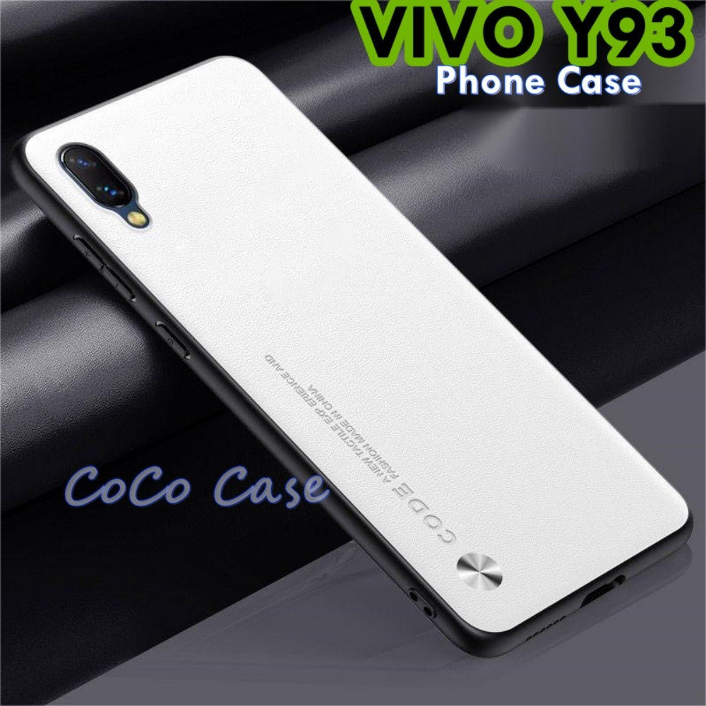 For VIVO Y93 Cover Silicone Professional Full Case Classic Simple Solid Color Phone Case Cover sweatproof