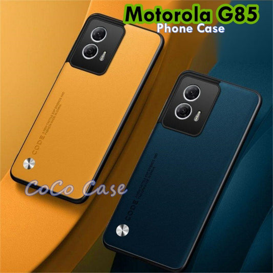 For Motorola G85 Cover Silicone Professional Full Case Classic Simple Solid Color Phone Case Cover sweatproof