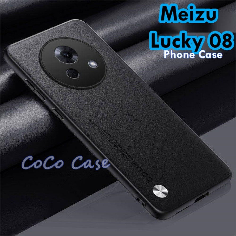 For Meizu Lucky 08 Cover Silicone Professional Full Case Classic Simple Solid Color Phone Case Cover sweatproof