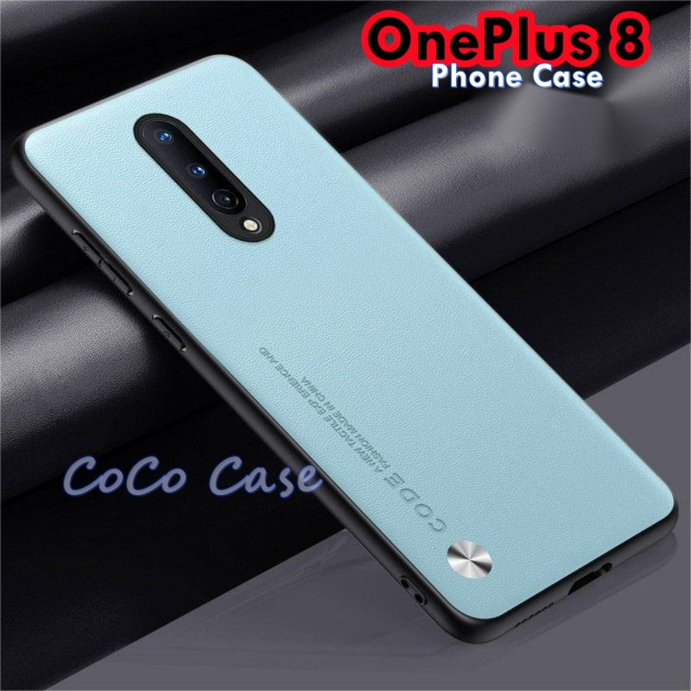 For OnePlus 8 Cover Silicone Professional Full Case Classic Simple Solid Color Phone Case Cover sweatproof