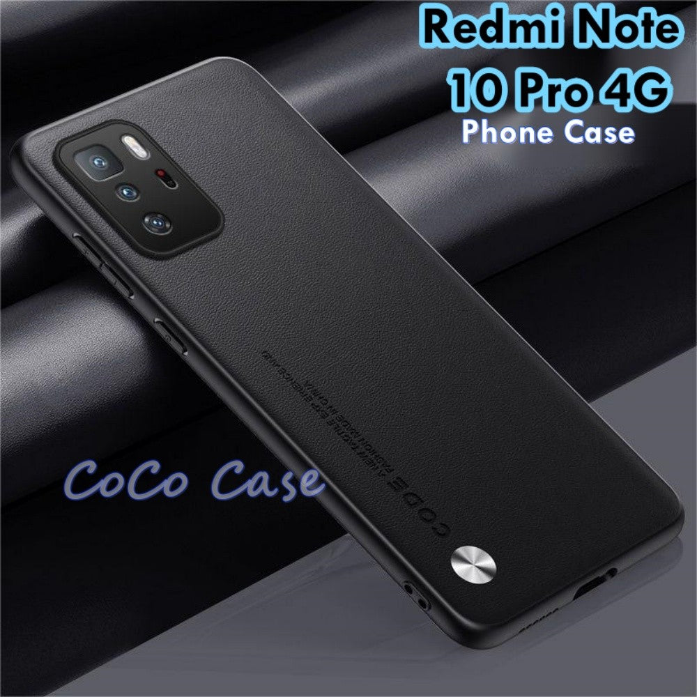 For Redmi Note 10 Pro 4G Cover Silicone Professional Full Case Classic Simple Solid Color Phone Case Cover sweatproof