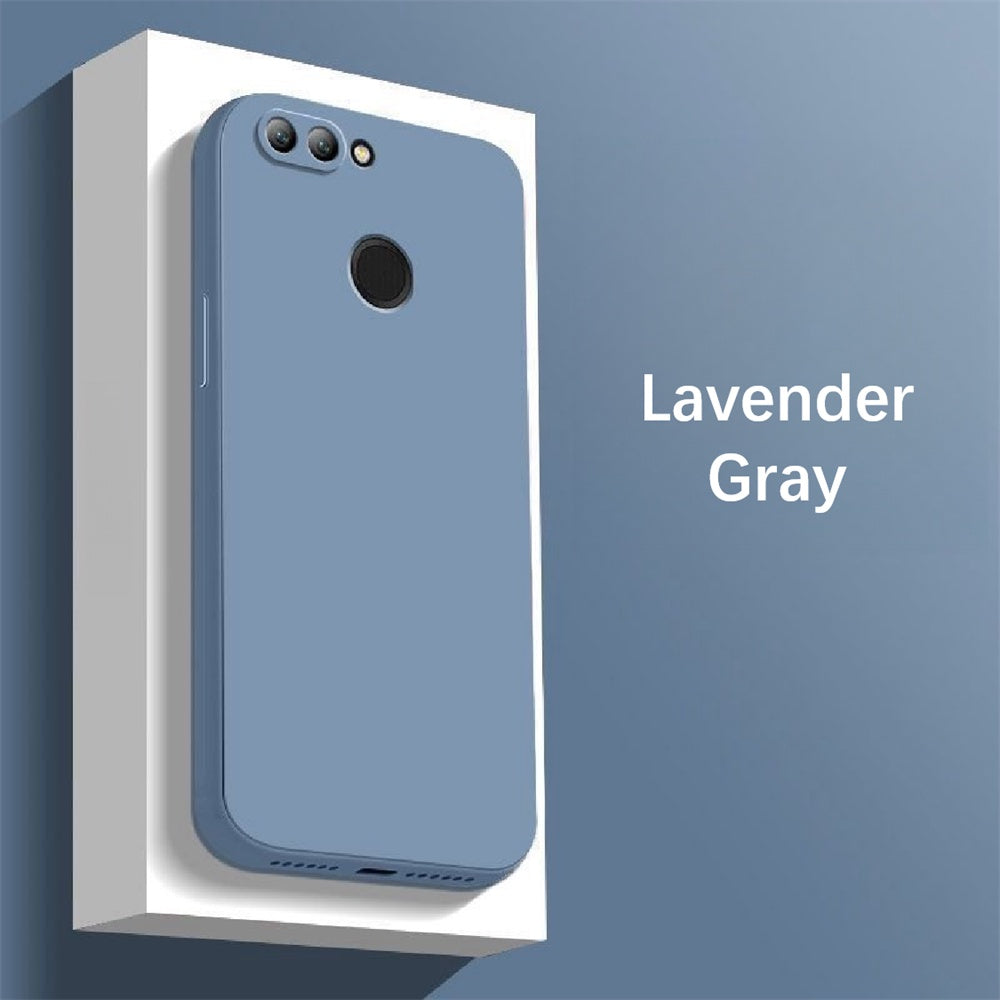 For Huawei Enjoy 8 Plus Cover Drop and wear resistant Silicone Full Case Classic Simple Solid Color Phone Case Cover