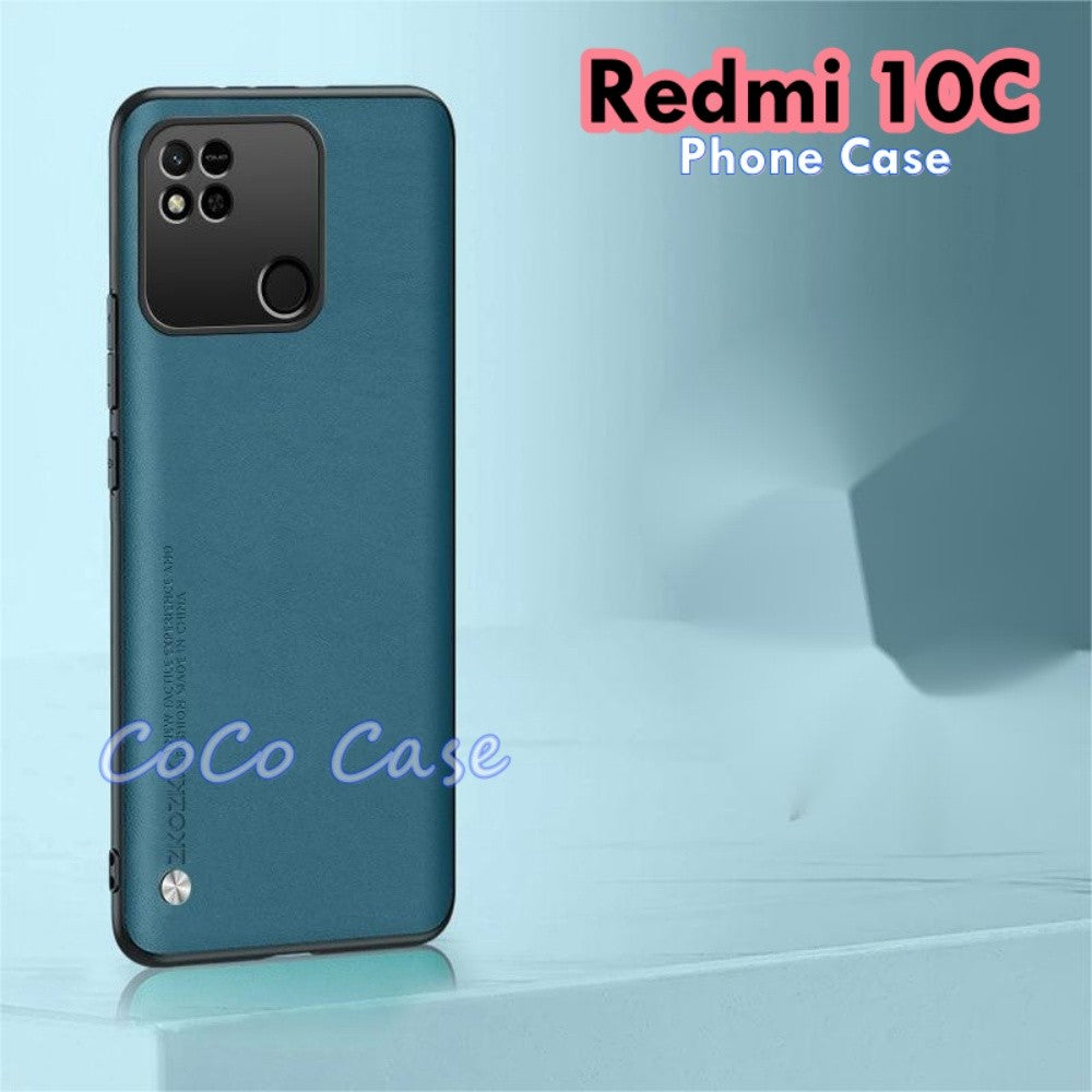 For Redmi 10C Cover Silicone Professional Full Case Classic Simple Solid Color Phone Case Cover sweatproof