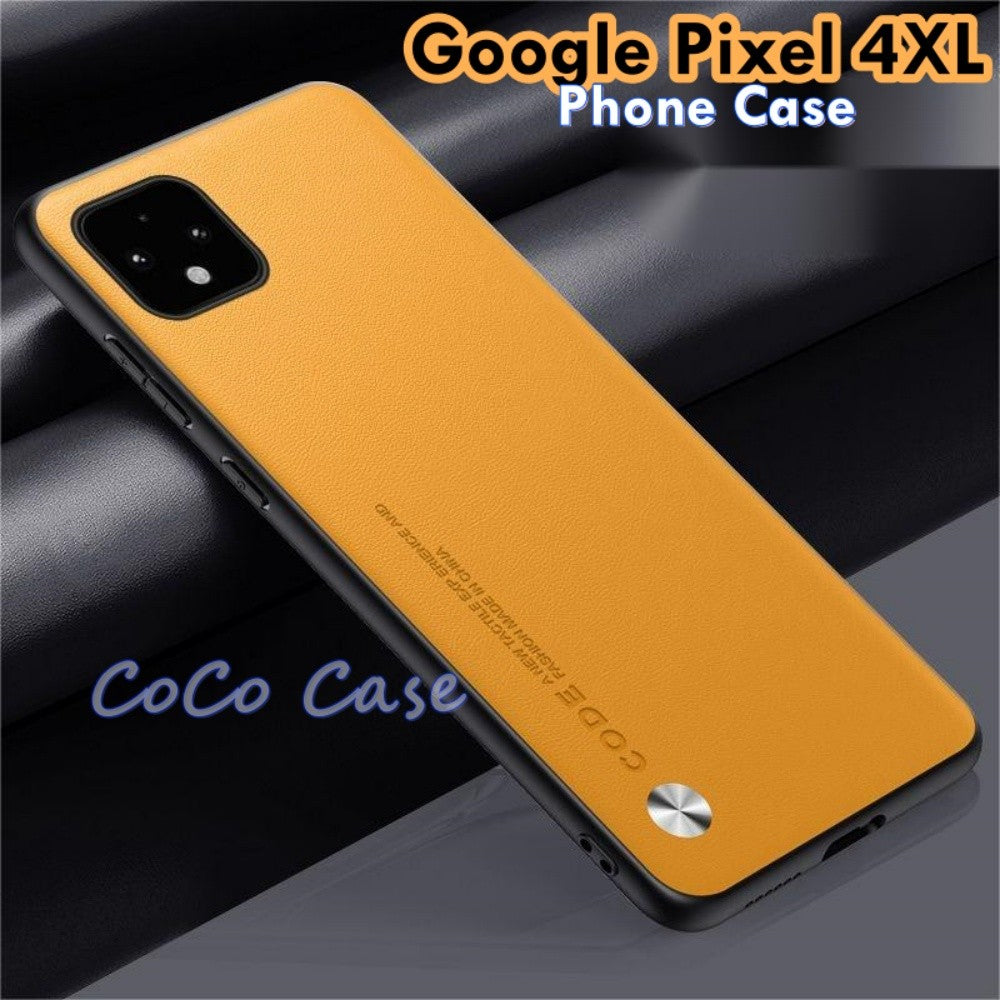 For Google Pixel 4XL Cover Silicone Professional Full Case Classic Simple Solid Color Phone Case Cover sweatproof