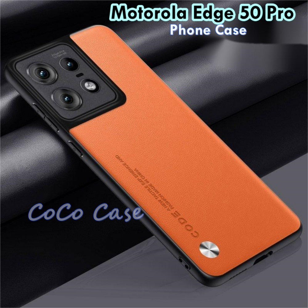 For Motorola Edge 50 Pro Cover Silicone Professional Full Case Classic Simple Solid Color Phone Case Cover sweatproof