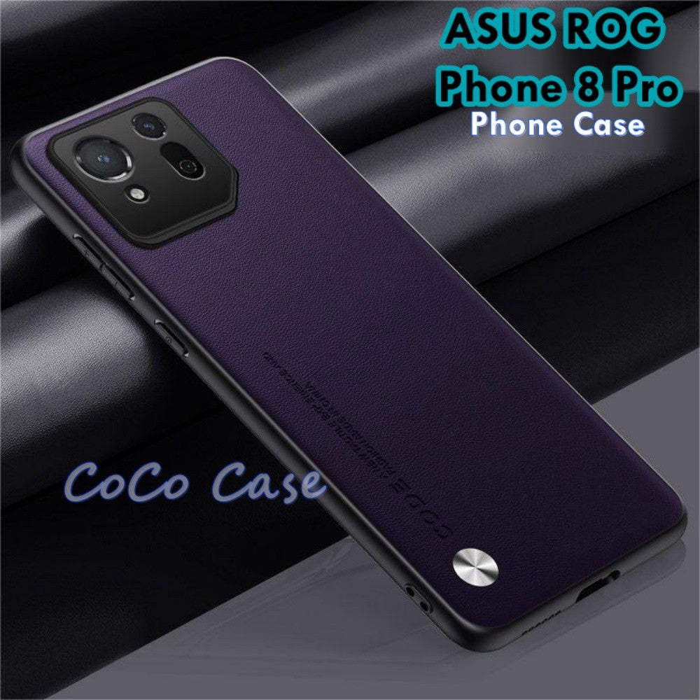 For ASUS ROG Phone 8 Pro Cover Silicone Professional Full Case Classic Simple Solid Color Phone Case Cover sweatproof