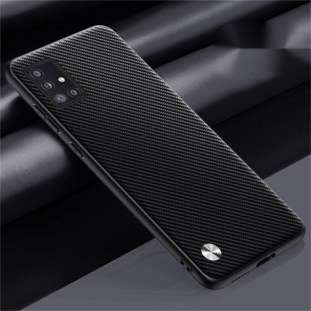 For Samsung Galaxy A71 Cover Silicone Professional Full Case Classic Simple Solid Color Phone Case Cover sweatproof