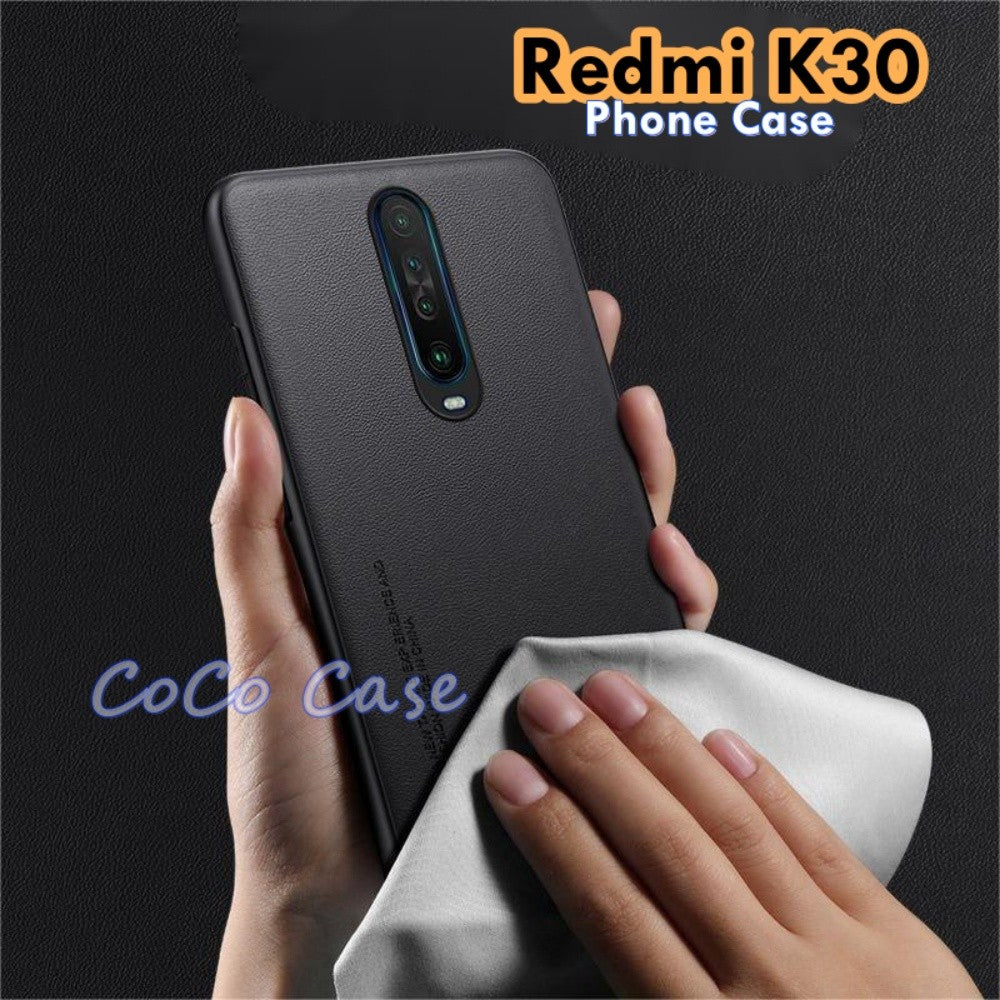 For Redmi K30 Cover Silicone Professional Full Case Classic Simple Solid Color Phone Case Cover sweatproof