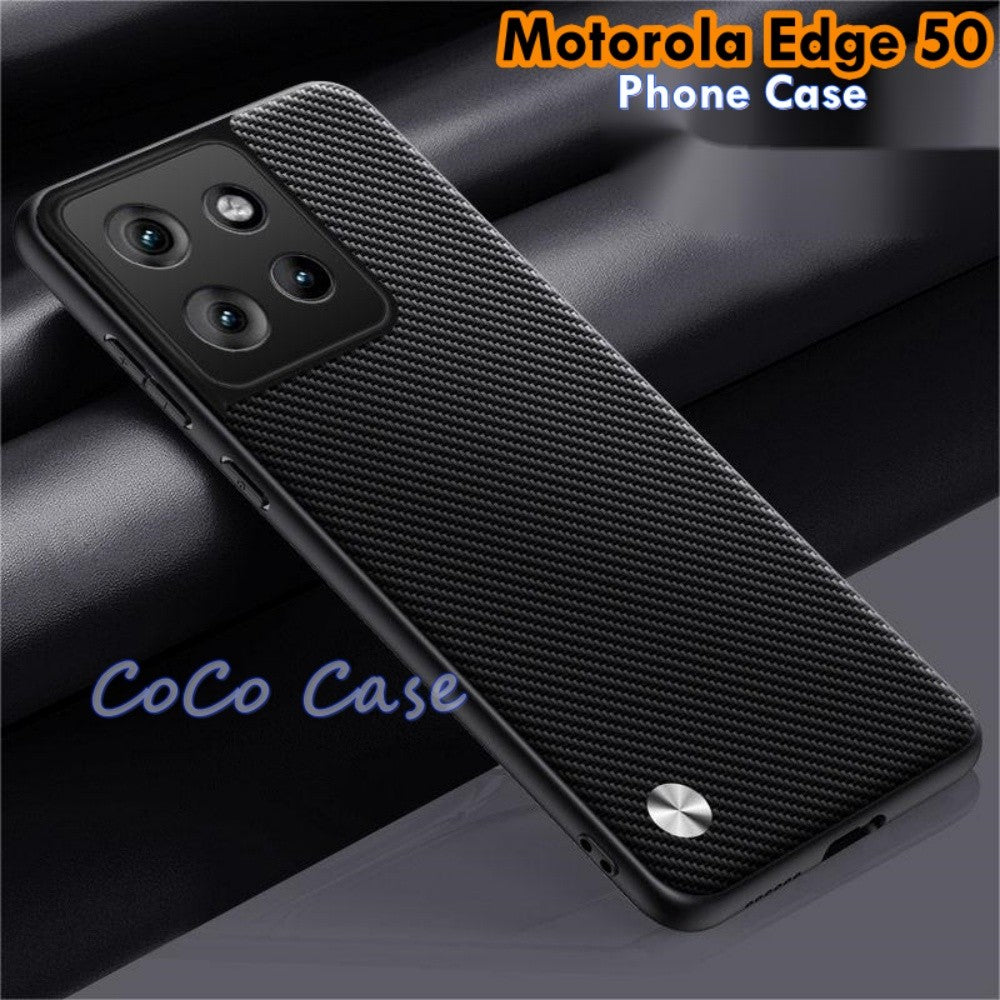 For Motorola Edge 50 Cover Silicone Professional Full Case Classic Simple Solid Color Phone Case Cover sweatproof