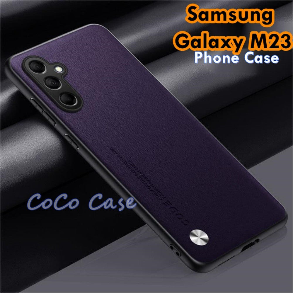 For Samsung Galaxy M23 Cover Silicone Professional Full Case Classic Simple Solid Color Phone Case Cover sweatproof