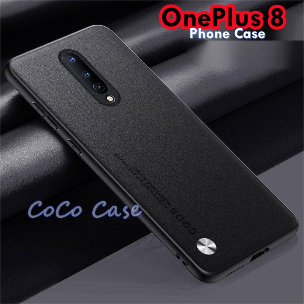 For OnePlus 8 Cover Silicone Professional Full Case Classic Simple Solid Color Phone Case Cover sweatproof