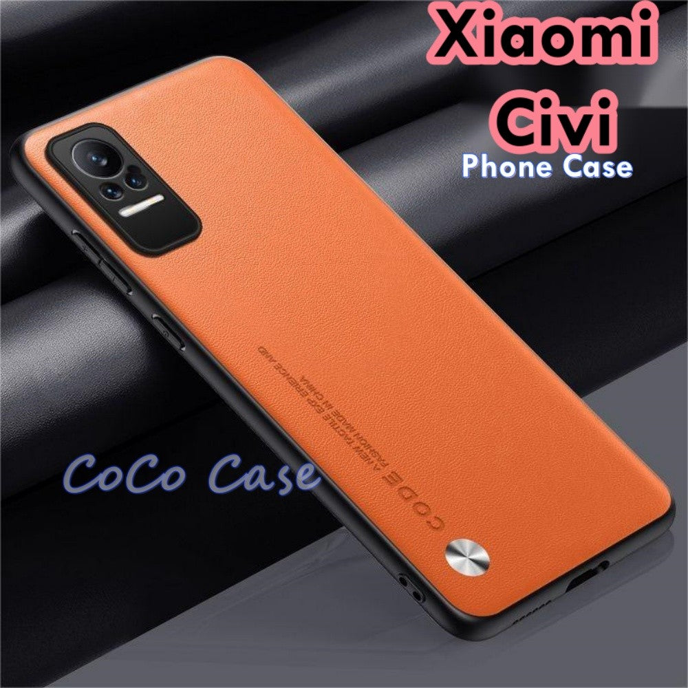 For Xiaomi Civi Cover Silicone Professional Full Case Classic Simple Solid Color Phone Case Cover sweatproof