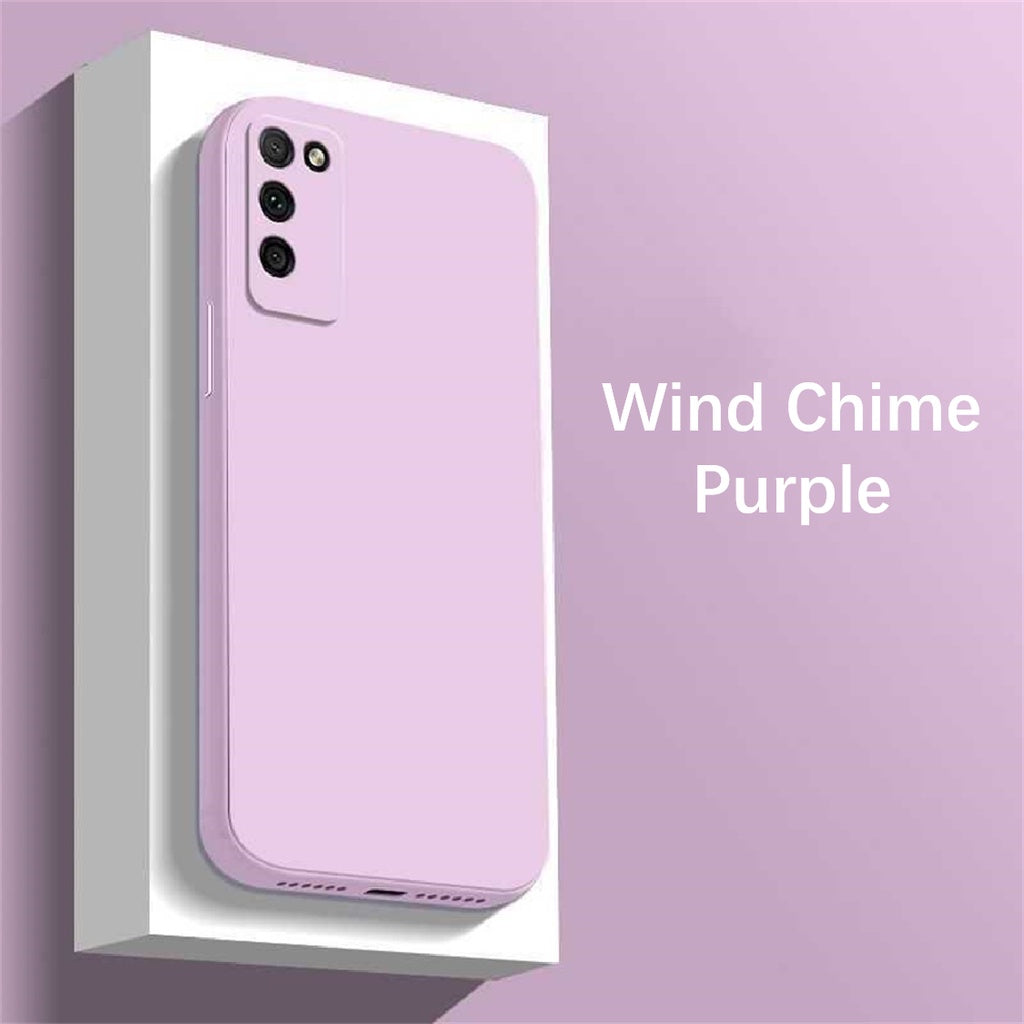 For Honor 30 Lite Cover Drop and wear resistant Silicone Full Case Classic Simple Solid Color Phone Case Cover