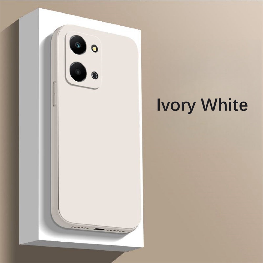For Honor Play 7T Cover Drop and wear resistant Silicone Full Case Classic Simple Solid Color Phone Case Cover