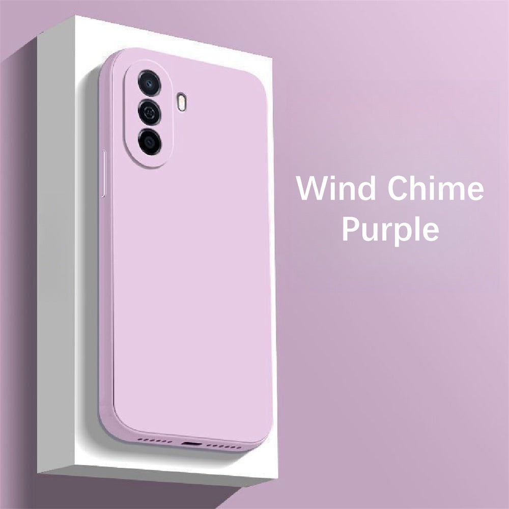 For Huawei Enjoy 505 Cover Drop and wear resistant Silicone Full Case Classic Simple Solid Color Phone Case Cover