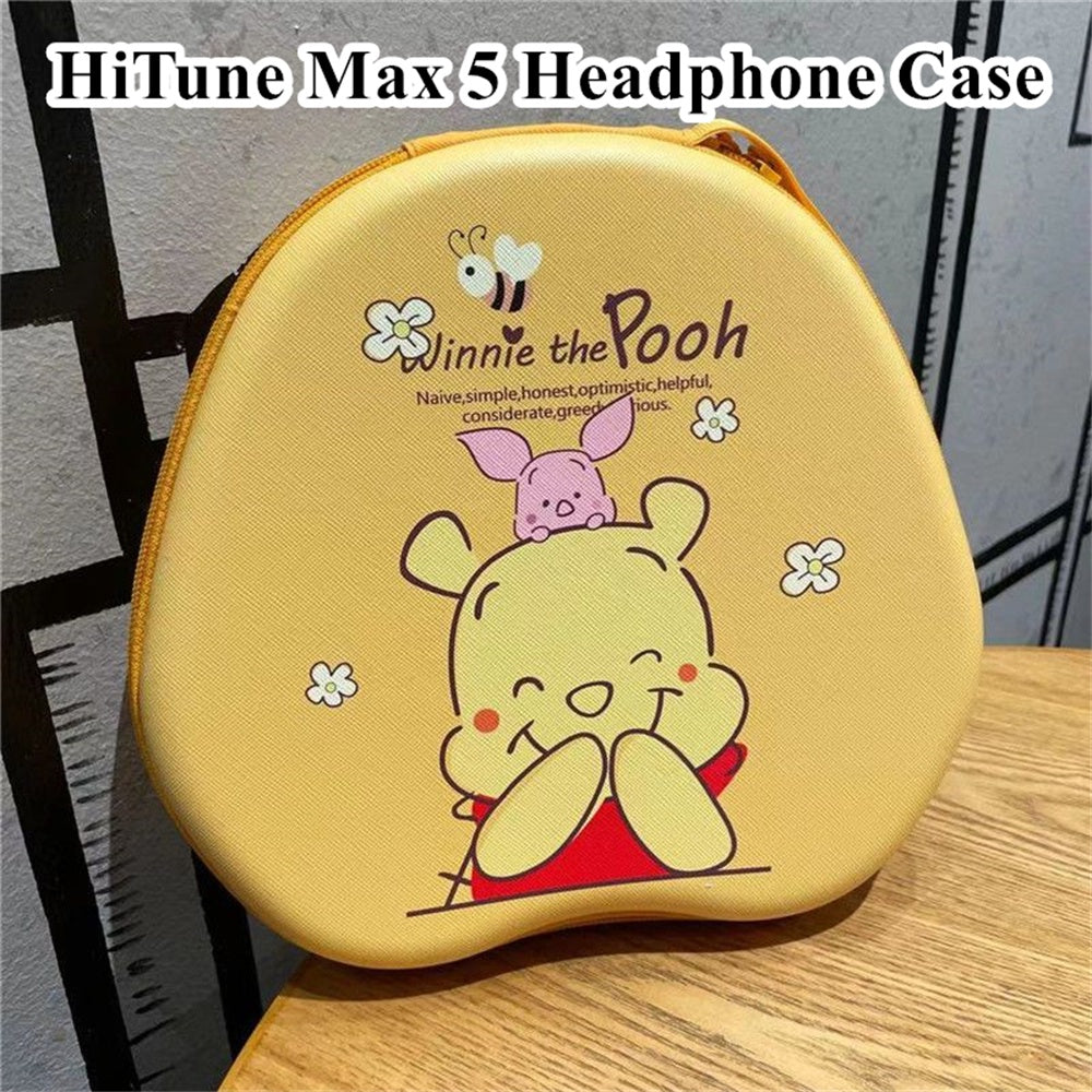 For HiTune Max 5 Headphone Case Cartoon Creative Patterns Headset Earpads Storage Bag Casing Box