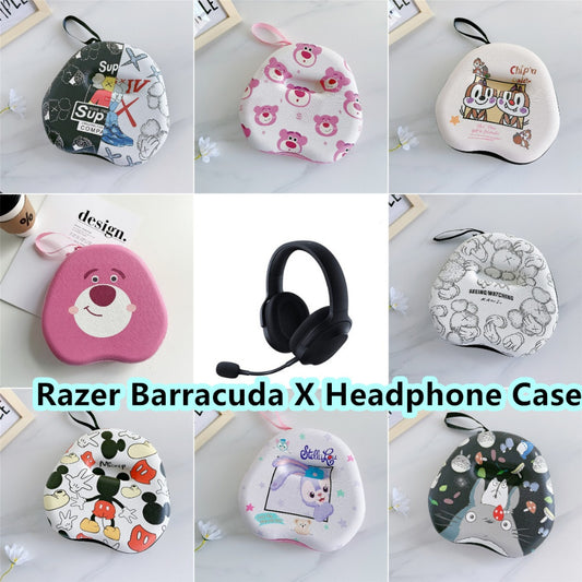 For Razer Barracuda X Headphone Case Cartoon Creative Patterns Headset Earpads Storage Bag Casing Box