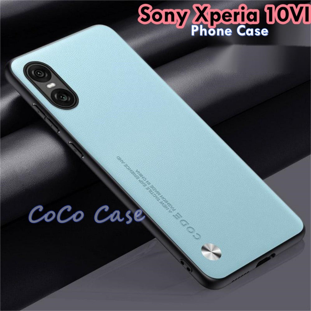For Sony Xperia 10VI Cover Silicone Professional Full Case Classic Simple Solid Color Phone Case Cover sweatproof