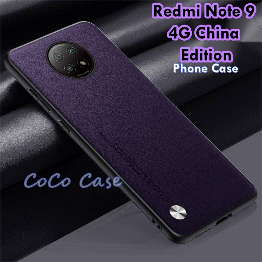 For Redmi Note 9 4G China Edition Cover Silicone Professional Full Case Classic Simple Solid Color Phone Case Cover sweatproof