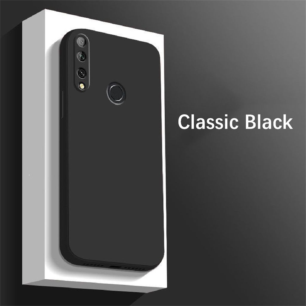 For Honor 10i Cover Drop and wear resistant Silicone Full Case Classic Simple Solid Color Phone Case Cover
