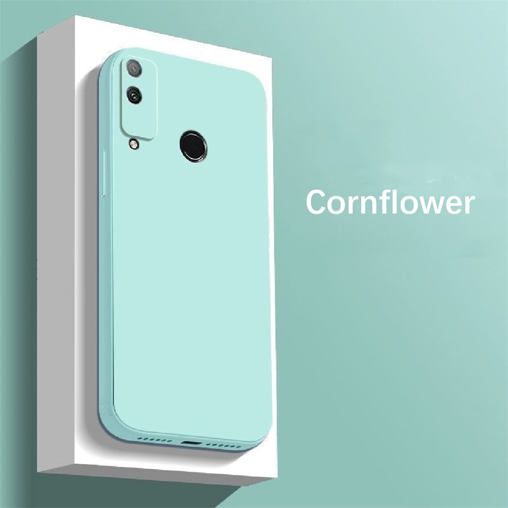 For Honor Play 4T Cover Drop and wear resistant Silicone Full Case Classic Simple Solid Color Phone Case Cover