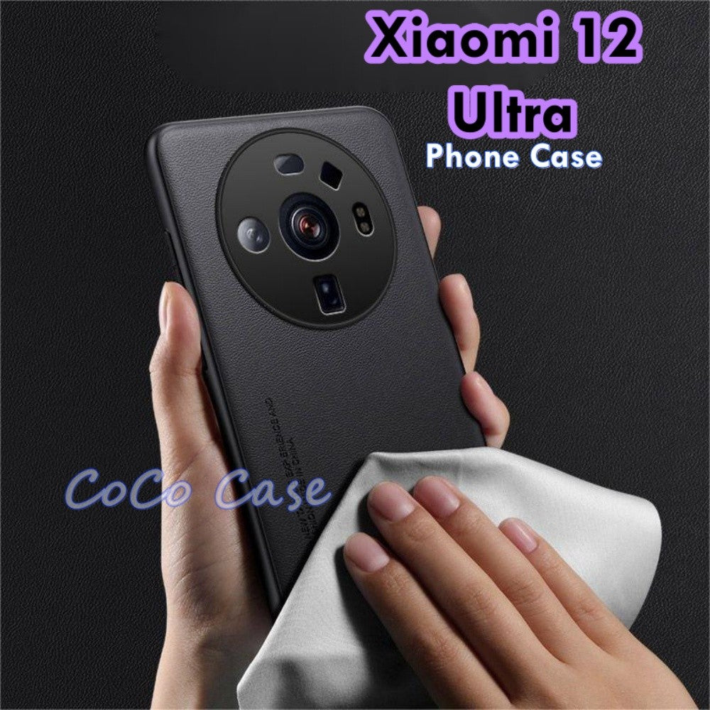For Xiaomi 12 Ultra Cover Silicone Professional Full Case Classic Simple Solid Color Phone Case Cover sweatproof