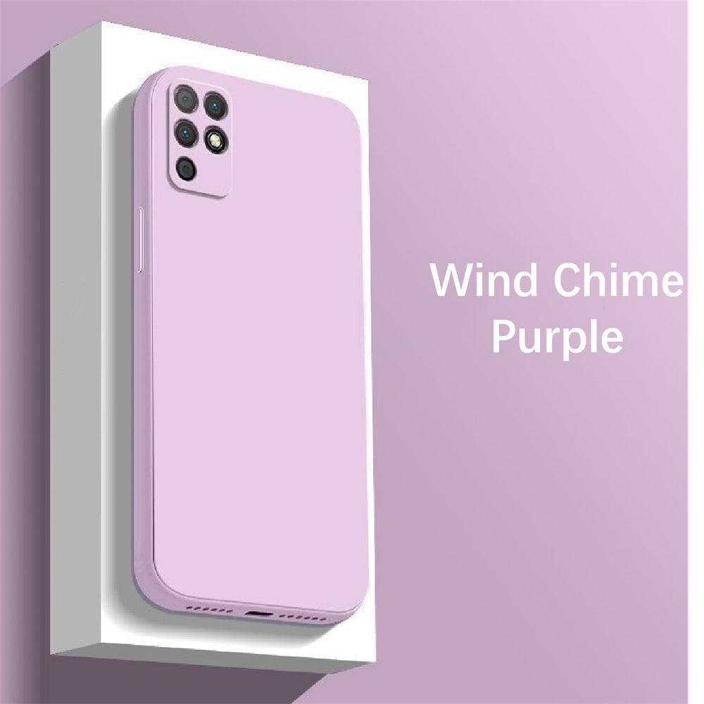 For Honor Play 5T Active Cover Drop and wear resistant Silicone Full Case Classic Simple Solid Color Phone Case Cover