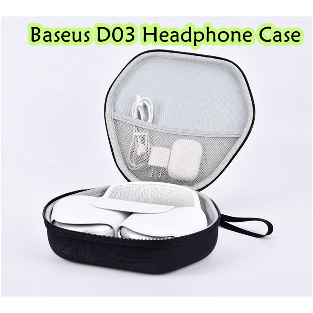 For Baseus D03 Headphone Case Cartoon Creative Patterns Headset Earpads Storage Bag Casing Box