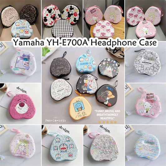 For Yamaha YH-E700A Headphone Case Cool Cartoon Pattern Headset Earpads Storage Bag Casing Box