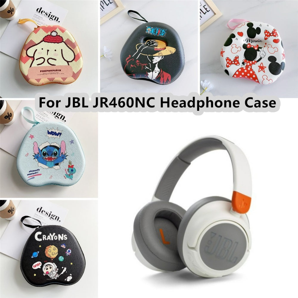 For JBL JR460NC Headphone Case Cartoon Creative Patterns Headset Earpads Storage Bag Casing Box