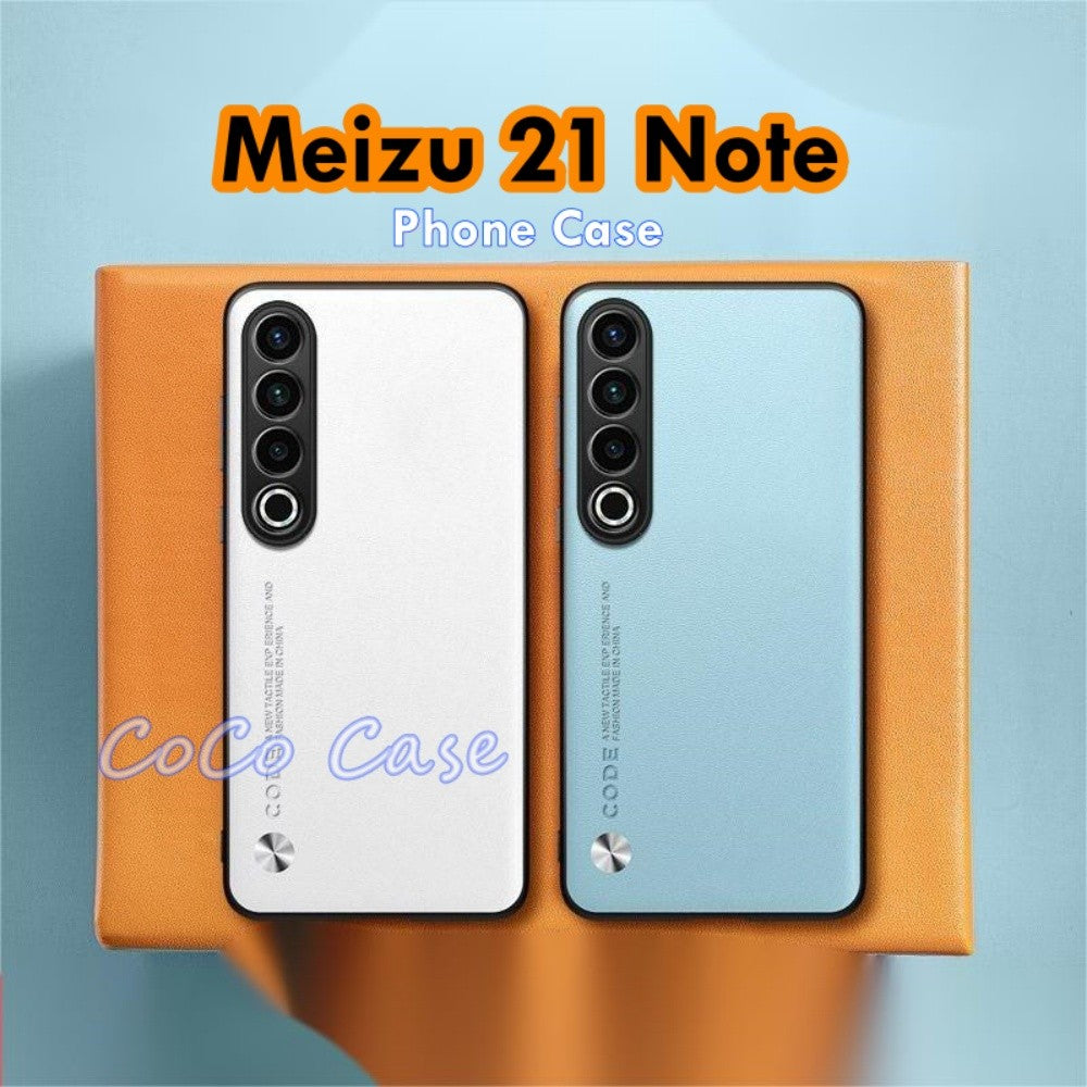 For Meizu 21 Note Cover Silicone Professional Full Case Classic Simple Solid Color Phone Case Cover sweatproof