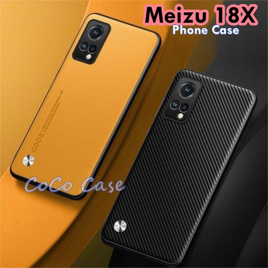 For Meizu 18X Cover Silicone Professional Full Case Classic Simple Solid Color Phone Case Cover sweatproof