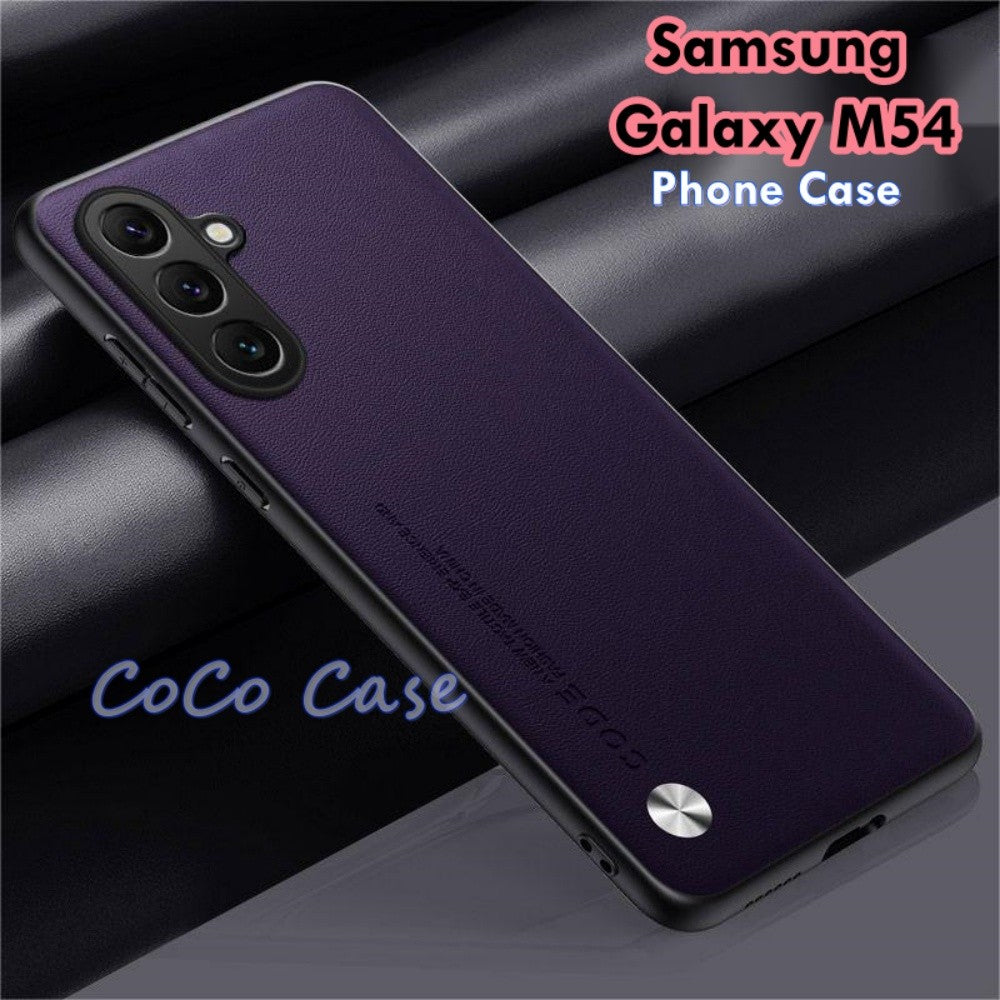 For Samsung Galaxy M54 Cover Silicone Professional Full Case Classic Simple Solid Color Phone Case Cover sweatproof