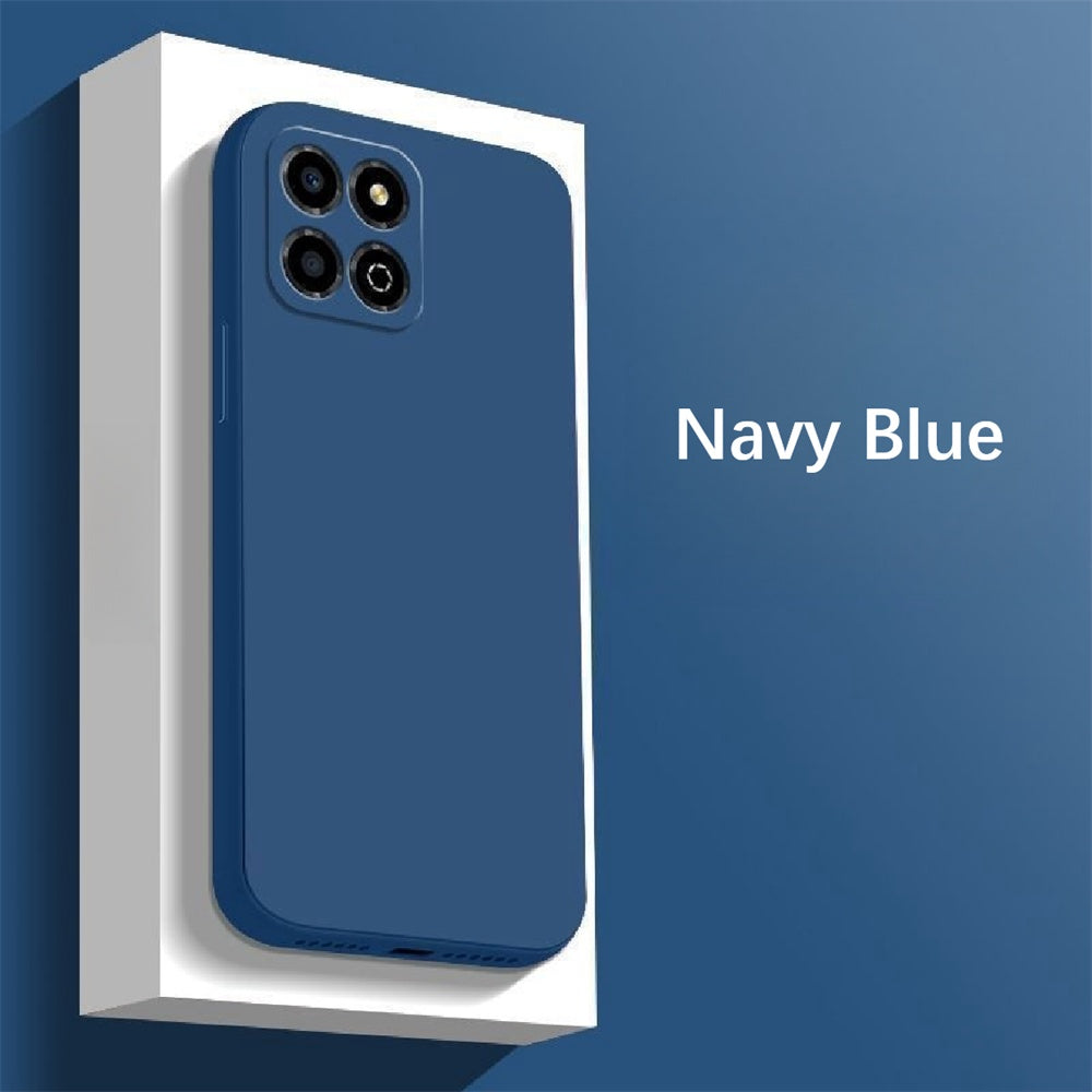 For Huawei Play 30M Cover Drop and wear resistant Silicone Full Case Classic Simple Solid Color Phone Case Cover