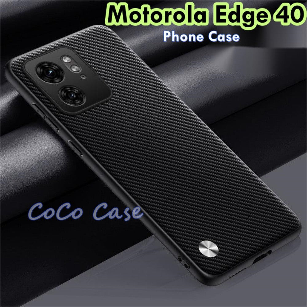 For Motorola Edge 40 Cover Silicone Professional Full Case Classic Simple Solid Color Phone Case Cover sweatproof