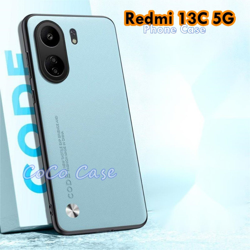 For Redmi 13C 5G Cover Silicone Professional Full Case Classic Simple Solid Color Phone Case Cover sweatproof
