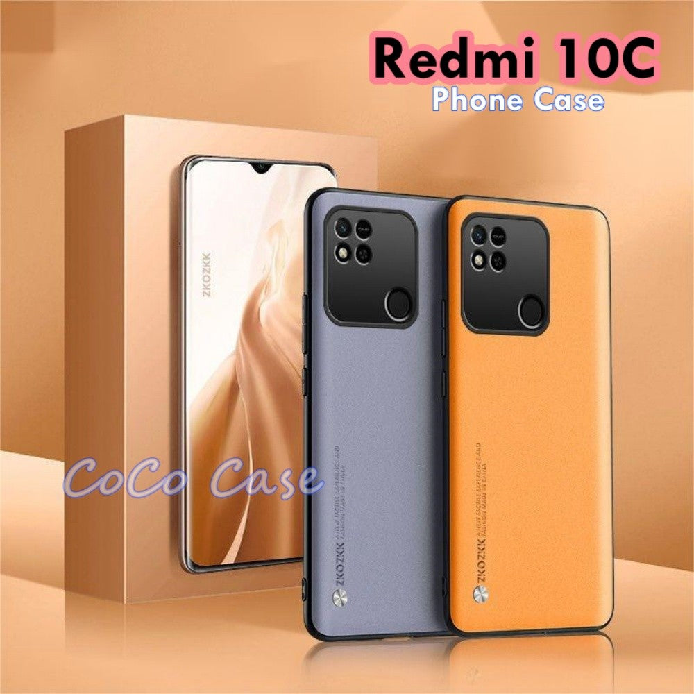 For Redmi 10C Cover Silicone Professional Full Case Classic Simple Solid Color Phone Case Cover sweatproof