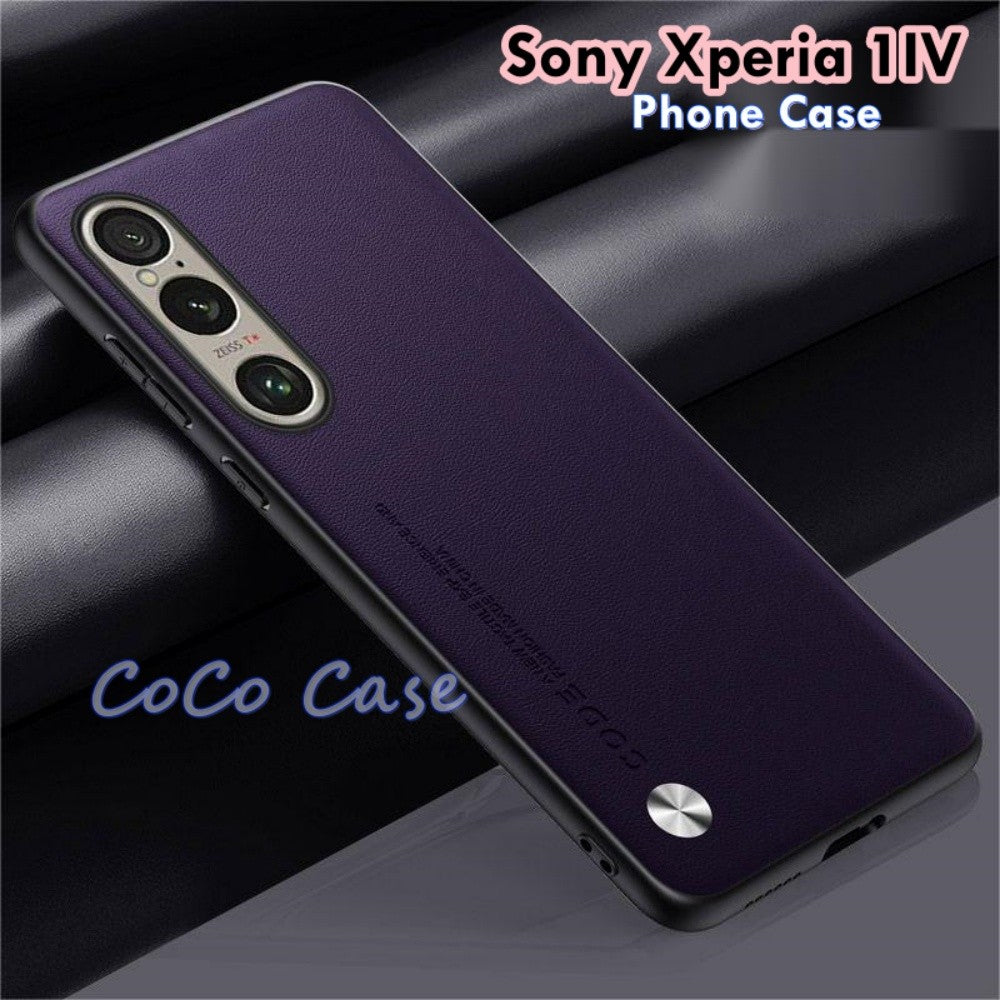 For Sony Xperia 1IV Cover Silicone Professional Full Case Classic Simple Solid Color Phone Case Cover sweatproof