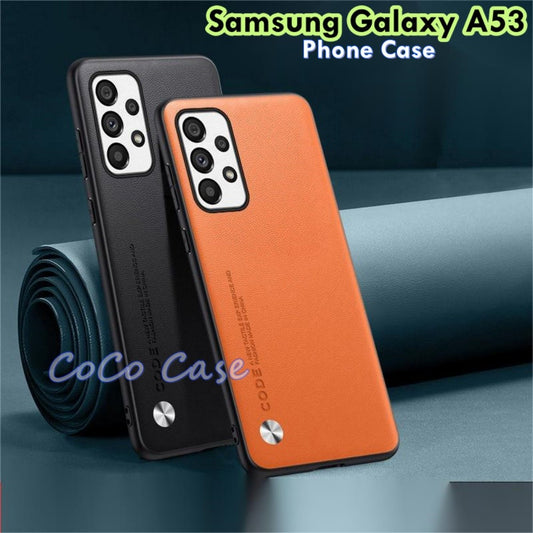 For Samsung Galaxy A53 Cover Silicone Professional Full Case Classic Simple Solid Color Phone Case Cover sweatproof