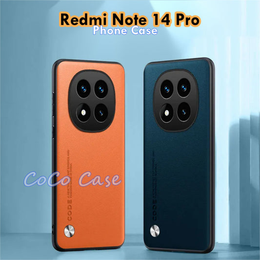 For Redmi Note 14 Pro Cover Silicone Professional Full Case Classic Simple Solid Color Phone Case Cover sweatproof