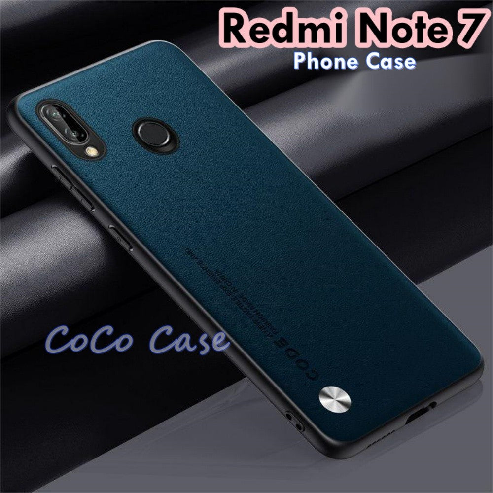 For Redmi Note 7 Cover Silicone Professional Full Case Classic Simple Solid Color Phone Case Cover sweatproof