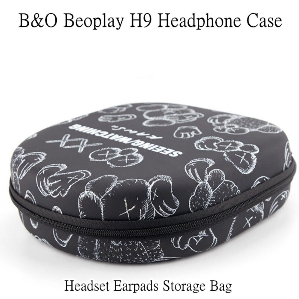 For B&O Beoplay H9 Headphone Case Cartoon Creative Patterns Headset Earpads Storage Bag Casing Box