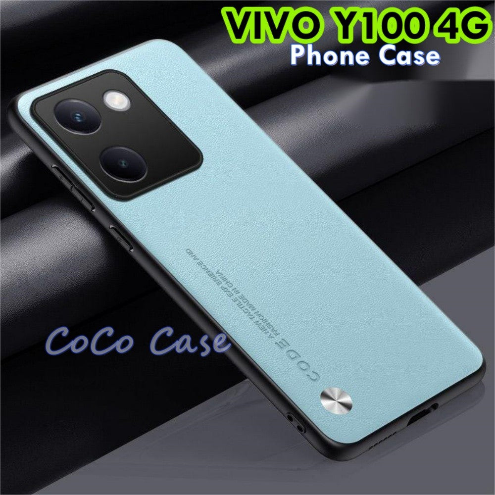 For VIVO Y100 4G Cover Silicone Professional Full Case Classic Simple Solid Color Phone Case Cover sweatproof