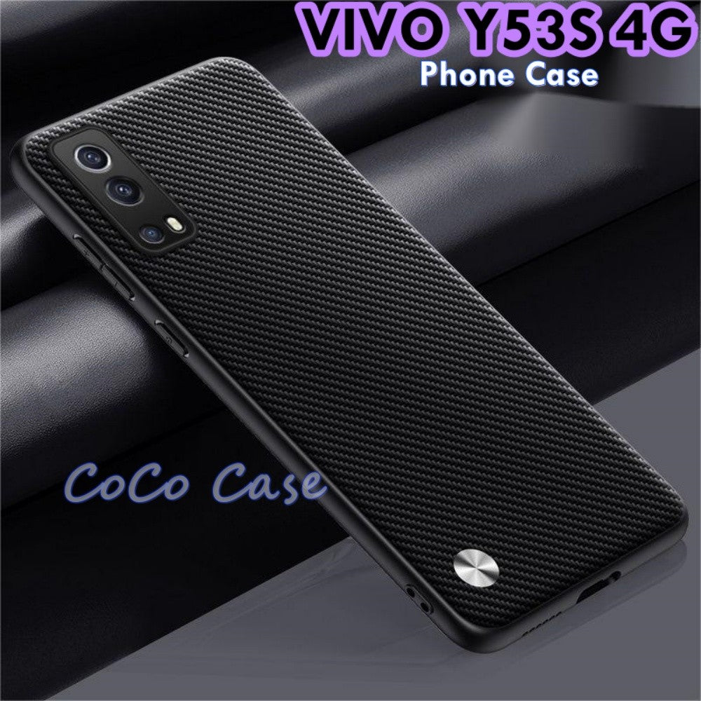 For VIVO Y53S 4G Cover Silicone Professional Full Case Classic Simple Solid Color Phone Case Cover sweatproof